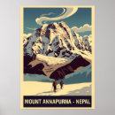 Recherche de annapurnas posters Népal