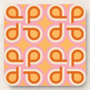 Zoek naar nostalgie onderzetters Patroon