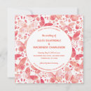 Recherche de faune mariage invitations Aquarelle