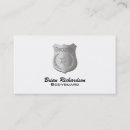 Recherche de garde de corps cartes visite Affaires