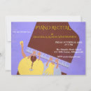 Recherche de musical instrument invitations Touches de piano