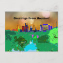 Recherche de souvenir de houston cartes postales Texas