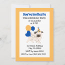 Recherche de dog anniversaire invitations Simple