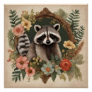 Zoek naar wasberen posters Waterverf