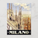 Recherche de milano cartes postales Rétro