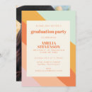 Recherche de stripes graduation invitations Collège