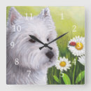 Recherche de de westie chien horloges Blanc
