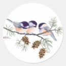 Recherche de chickadee autocollants Arbre