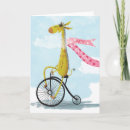 Recherche de vélo rose vœux cartes Illustration