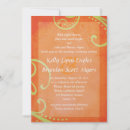 Recherche de texture invitations Orange