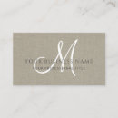 Recherche de taupe cartes visite Monogramme