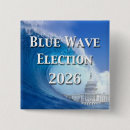 Recherche de vague bleue badges Élection