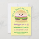 Zoek naar fast food uitnodigingen Hamburger