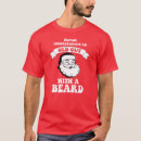 Zoek naar grappige baard tshirts Kerst