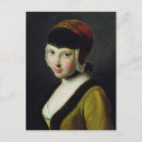 Recherche de masque noir cartes postales Femme