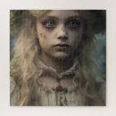 Recherche de tristesse puzzles Fille