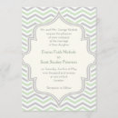 Recherche de chevron mariage invitations Gris