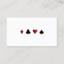 Zoek naar casino visitekaartjes Poker