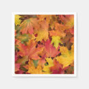Zoek naar kleuren herfst servetten Bladeren