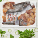 Zoek naar cottage kitchen keuken handdoeken Waterverf