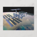 Recherche de station spatiale cartes postales Atterrissage sur mars