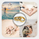 Recherche de collage mariage autocollants Moderne