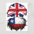 Recherche de drapeau du chili cartes postales Chilien
