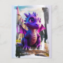 Recherche de drôle de dinosaure cartes postales Pour enfants