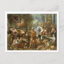 Recherche de jordaens de jacob cartes postales Mythologique