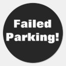 Zoek naar parkeren stickers Bestuurder