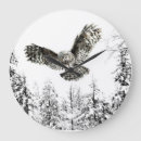 Recherche de chouette horloges Neige