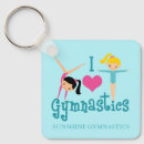 Recherche de gymnastique de filles porteclés Gymnaste