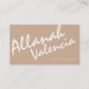 Zoek naar naam visitekaartjes Fotograaf