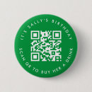Recherche de anniversaire badges Vert