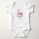 Recherche de flamant rose bébé vêtements Aquarelle