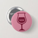 Recherche de verre de vin badges Rouge