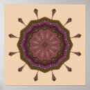 Recherche de motif de mandala posters Décoratif