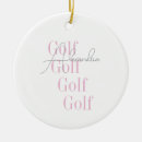 Zoek naar golf kerstdecoratie Voor haar