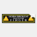 Zoek naar vinger bumperstickers Auto