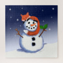 Recherche de renard blanc puzzles Bleu