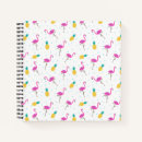 Recherche de flamant rose carnets Ananas