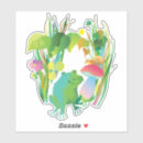 Zoek naar leuke kikker stickers Dier