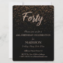 Recherche de verticales 16x22 anniversaire invitations Classique