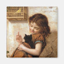 Recherche de peinture de chat magnets Animal familier