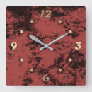 Recherche de marbre rouge horloges Pierre