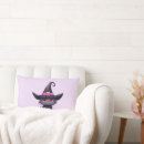 Recherche de sorcière mignonne coussins Halloween