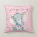 Recherche de éléphants coussins Petite fille