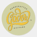 Recherche de guitare autocollants Logo