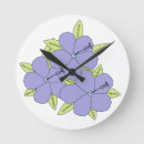 Recherche de lilas horloges Vert