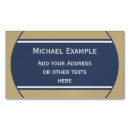 Recherche de gris bleu cartes visite Personnalisation